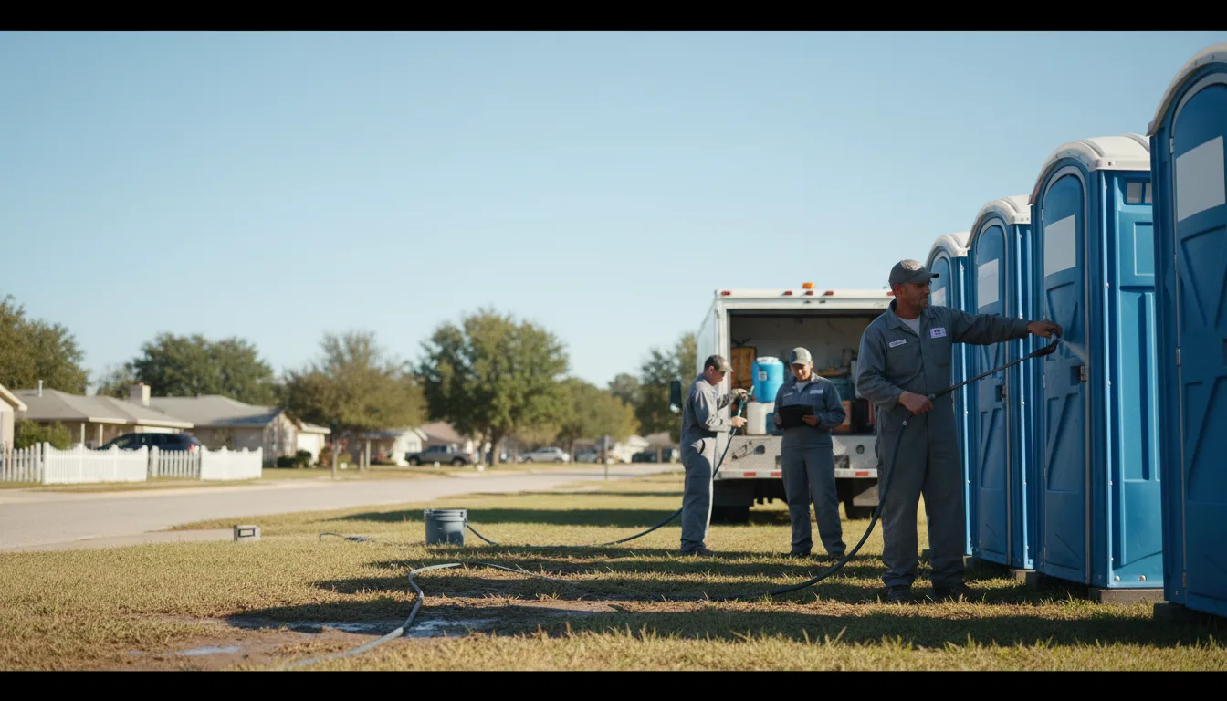 Long-Term Portable Toilet Rental in Shelbyville, TN near me